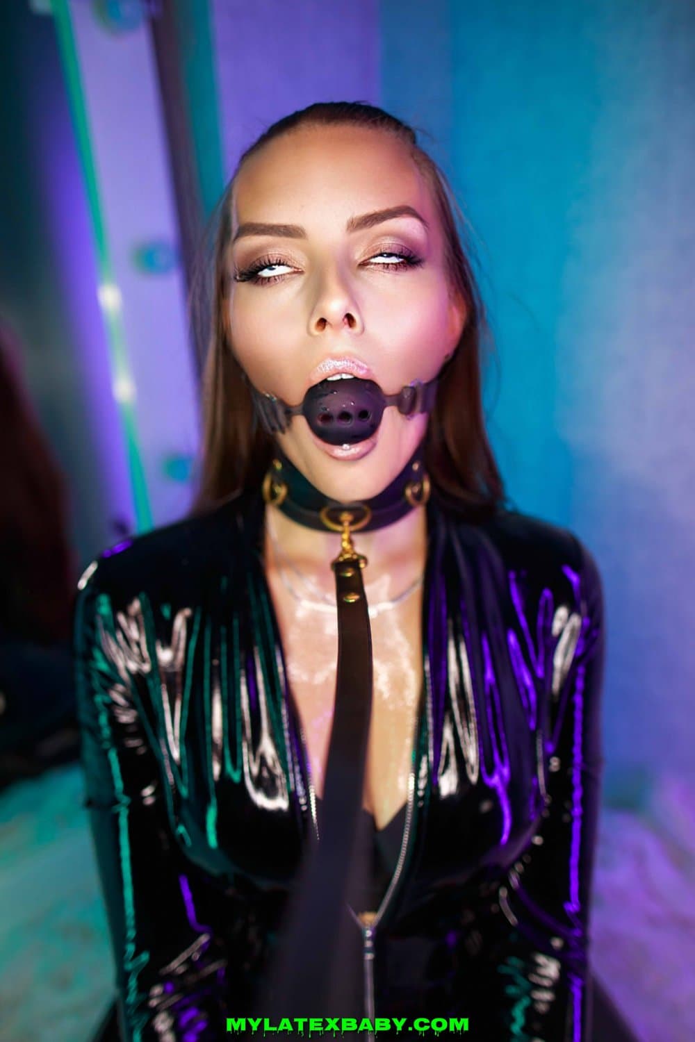 PVC Slave with gagball