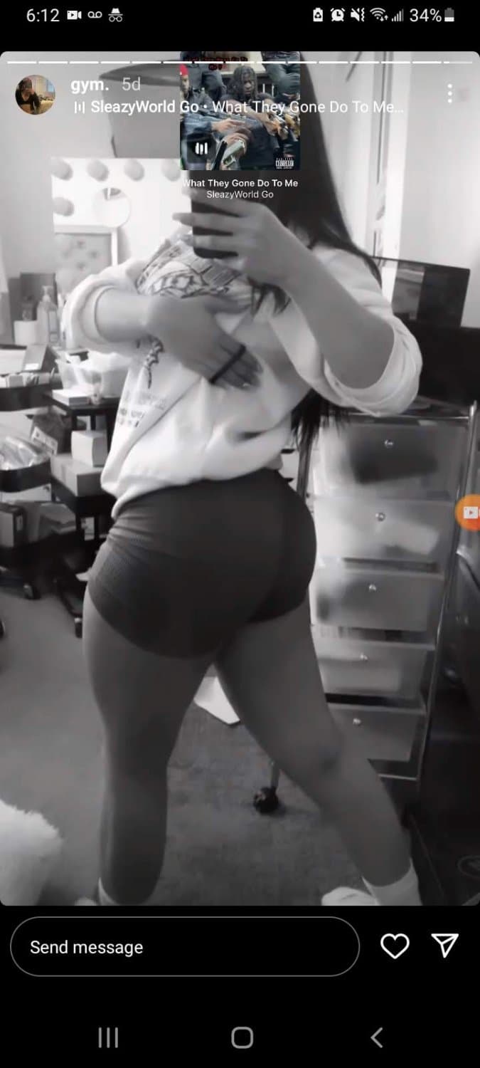 My thick latins niece being a gym slut