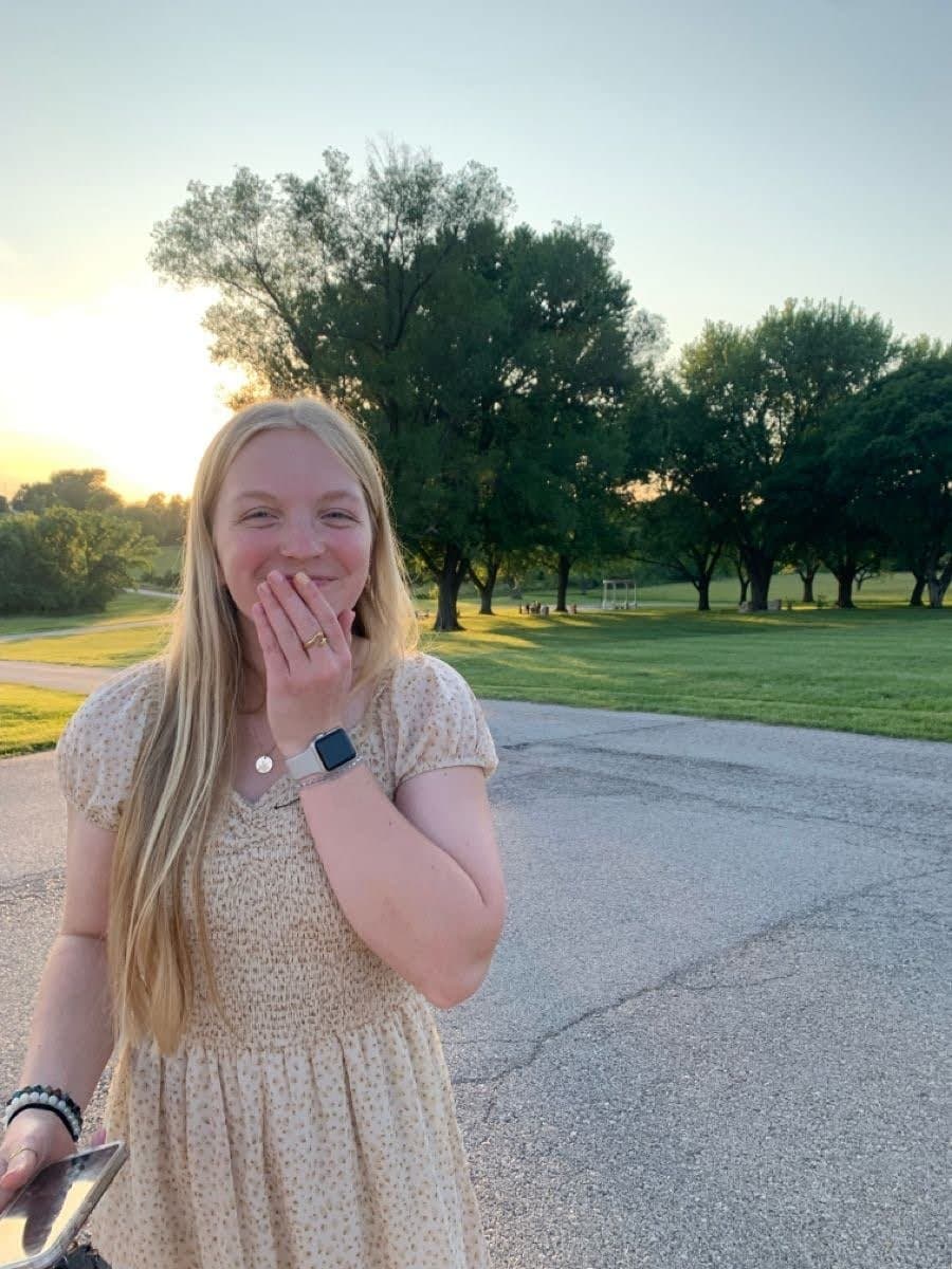 Sexy pale blonde Grace