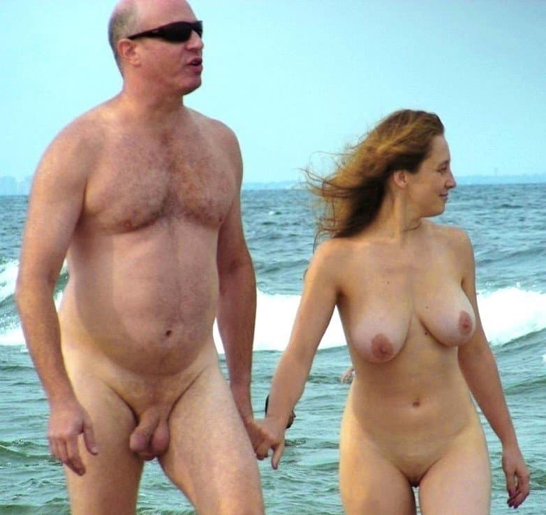 Naked couples outdoors 8