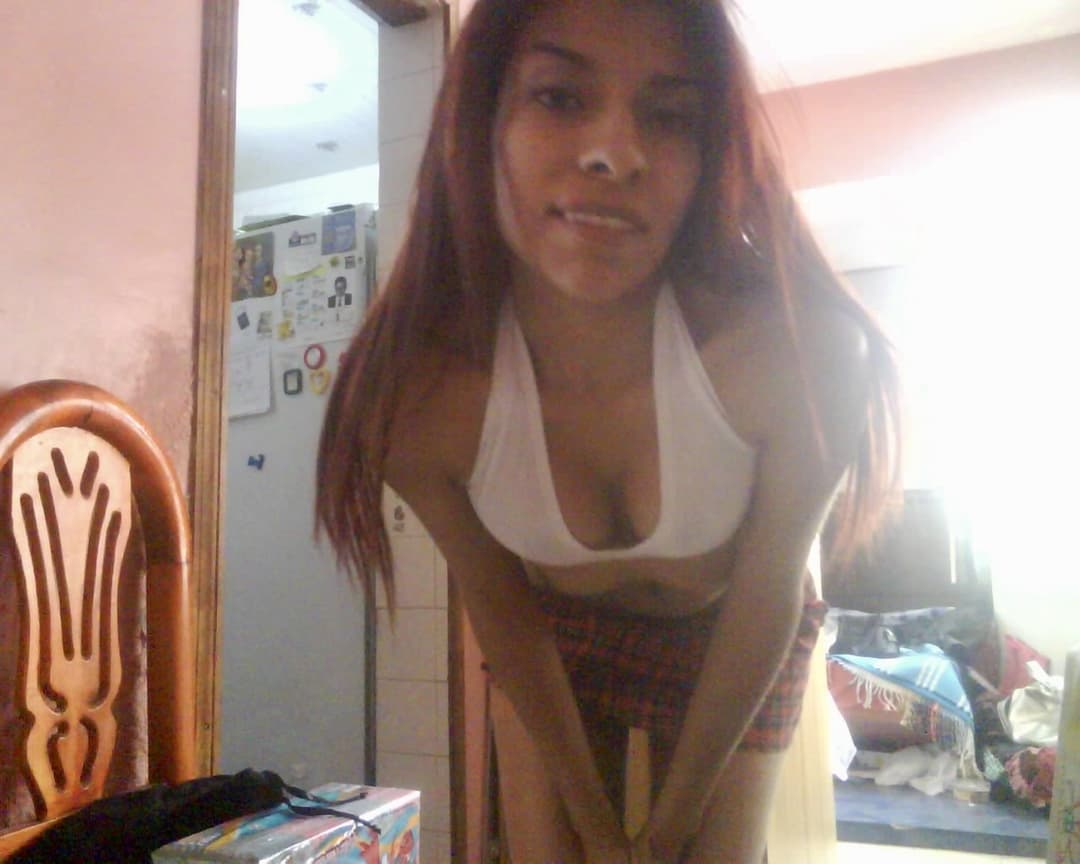 Slim amateur Latina with puffy dark nipples. Add me on Kik same username to trade files.