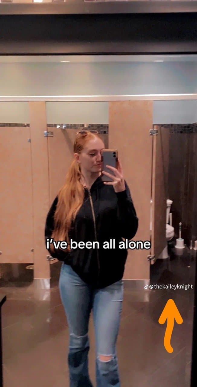 Trib this redhead slut and degrade her in her comment on tiktok