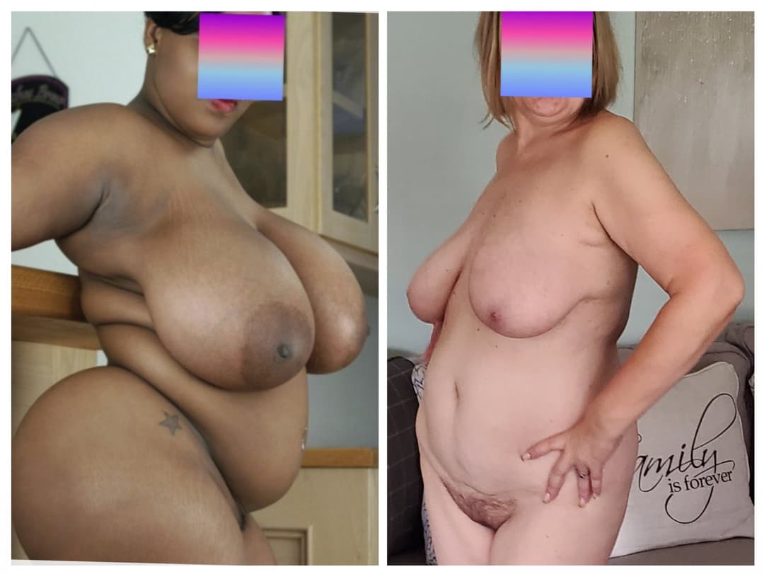 Click to view full size COLLAGE#7 side by side with some of the BIGGEST BOOBS on erome