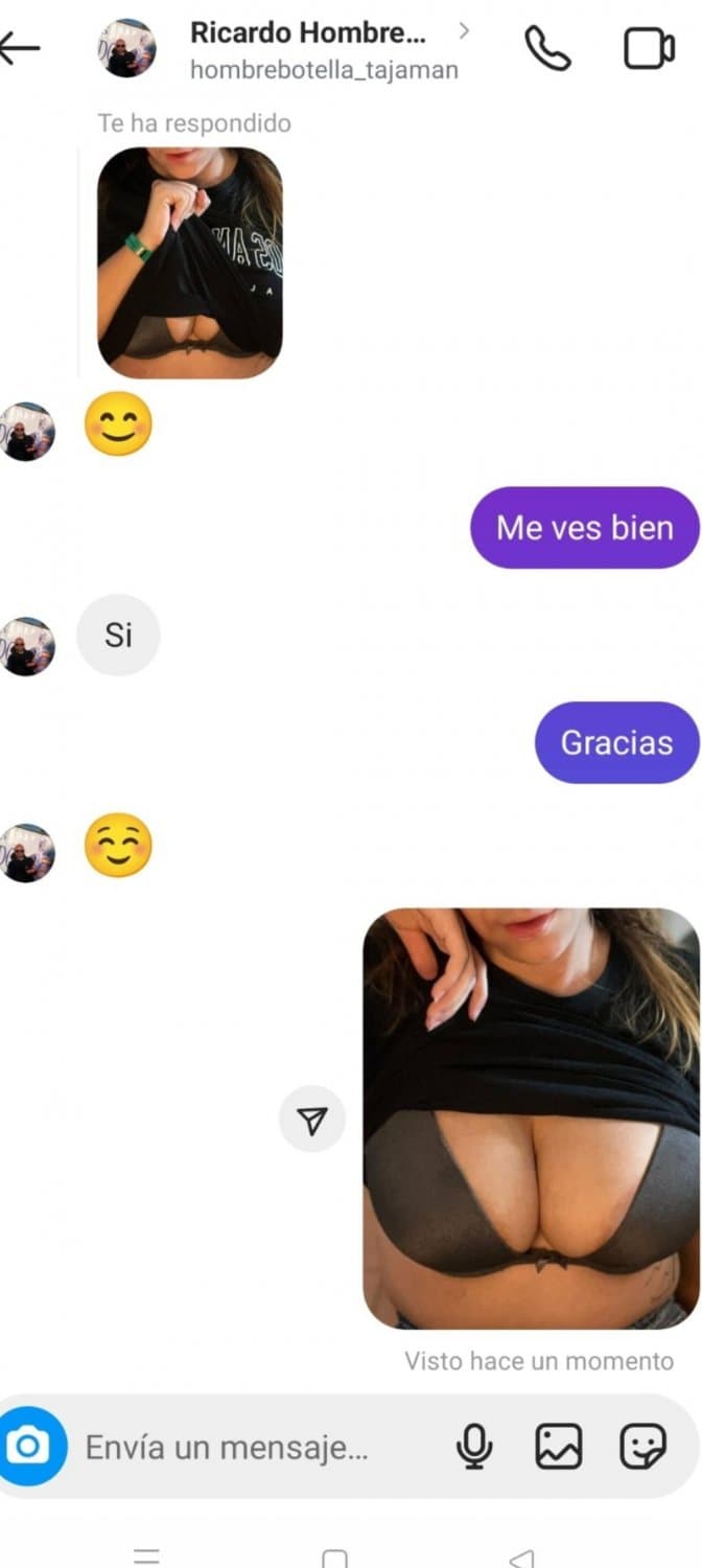 Cuando un amigo recibe un mensaje de la mujer de su amigo ... Putona tetona de Barcelona María Jesús