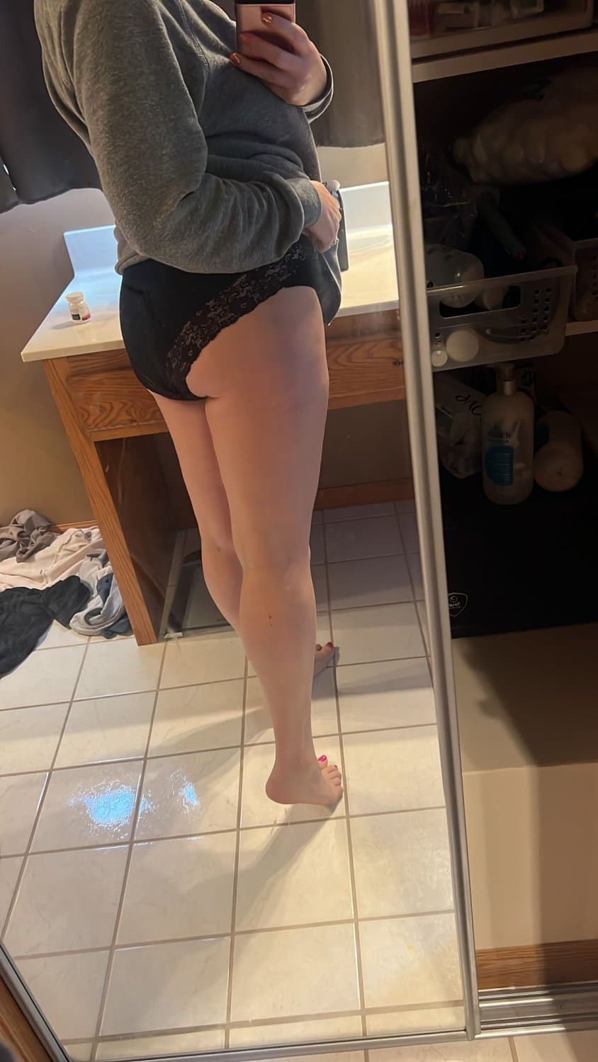 Hot wife loves showing her panties pussy crotch legs feet ass and wedding ring