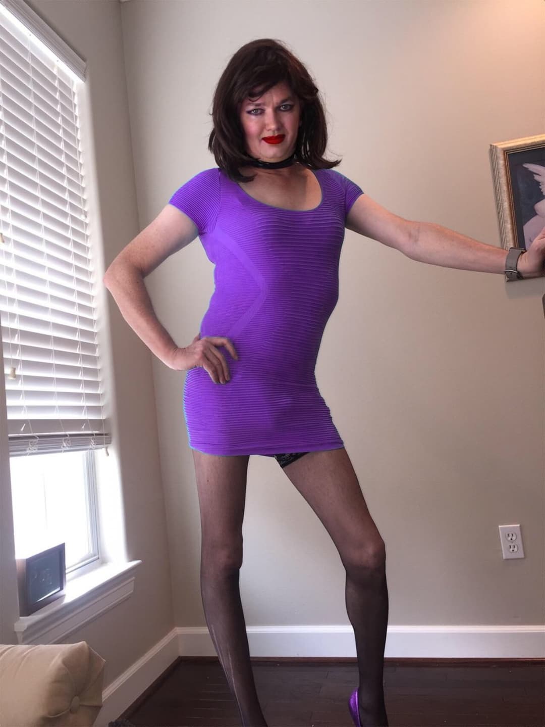 Click to view full size TS Cindy Dressing Up