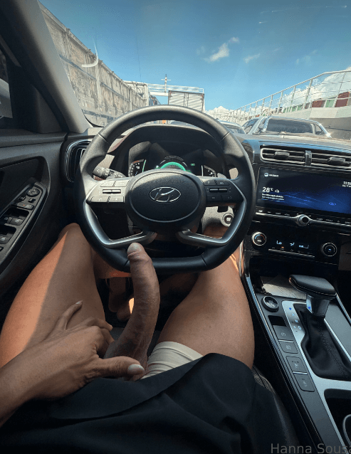 Trans Hanna-big-dicked trans woman fucking a black man hard