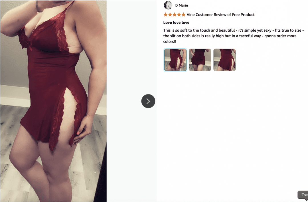 Amateur Amazon Lingerie Reviews Vol. 3
