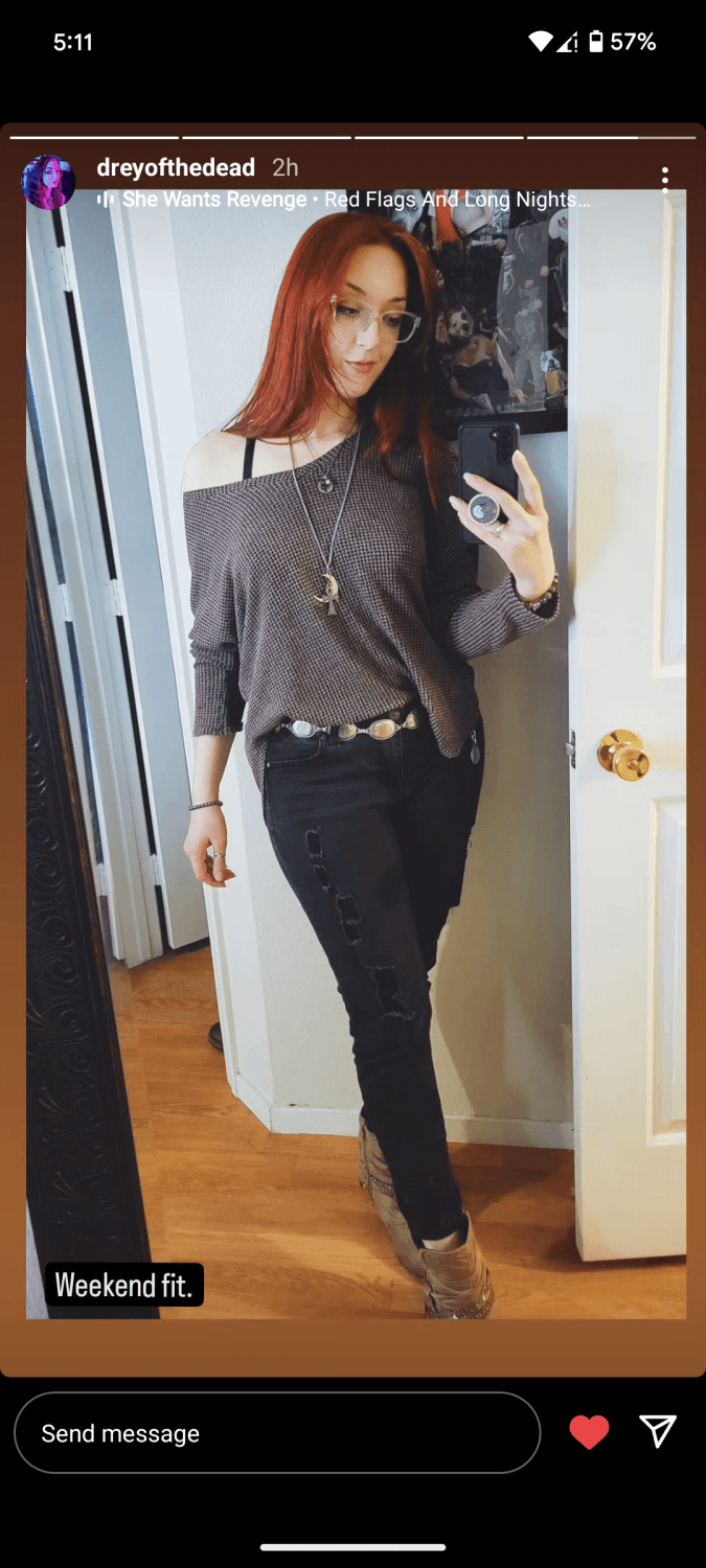 Sexy little Red Head nerdy bitch.