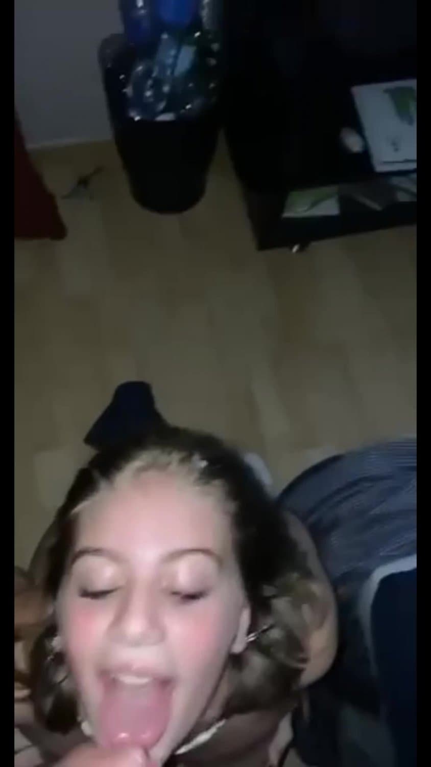 petite snapchat teen gets that facial bbc blowjob facial teen snowbunny bbc facial