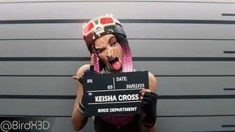 Keisha Cross Do the Crime Do the Time 3d Animated Porn