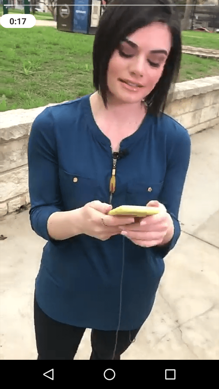 News anchor Camilla Rambaldi