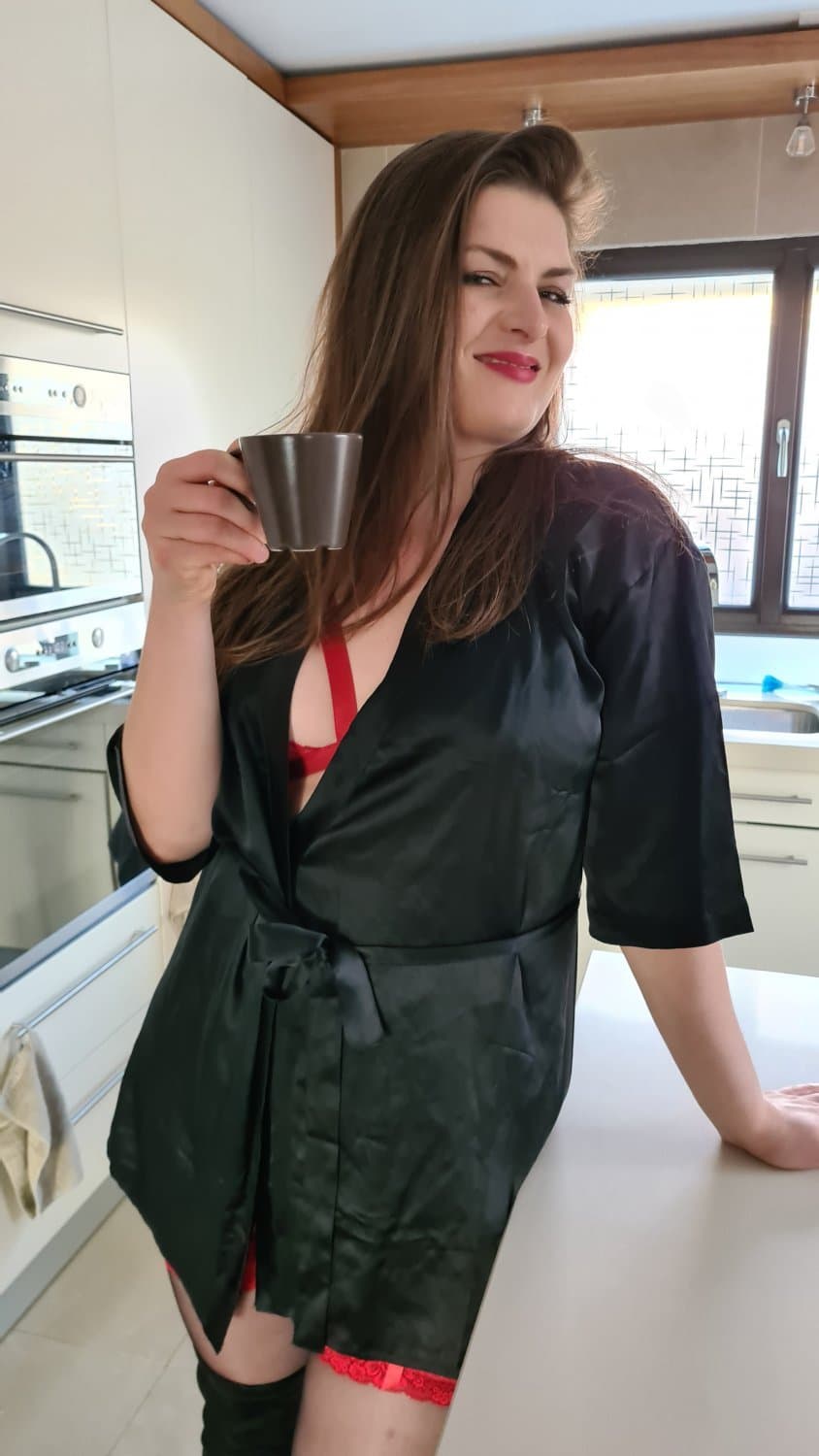 HotWife Whore Martyna L. - Red Lace Lingerie PART 1 - WebSlut from Wroclaw Poland