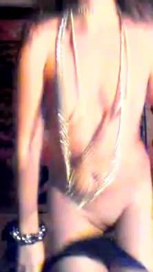 Horny dancing wife amateur slut so hot