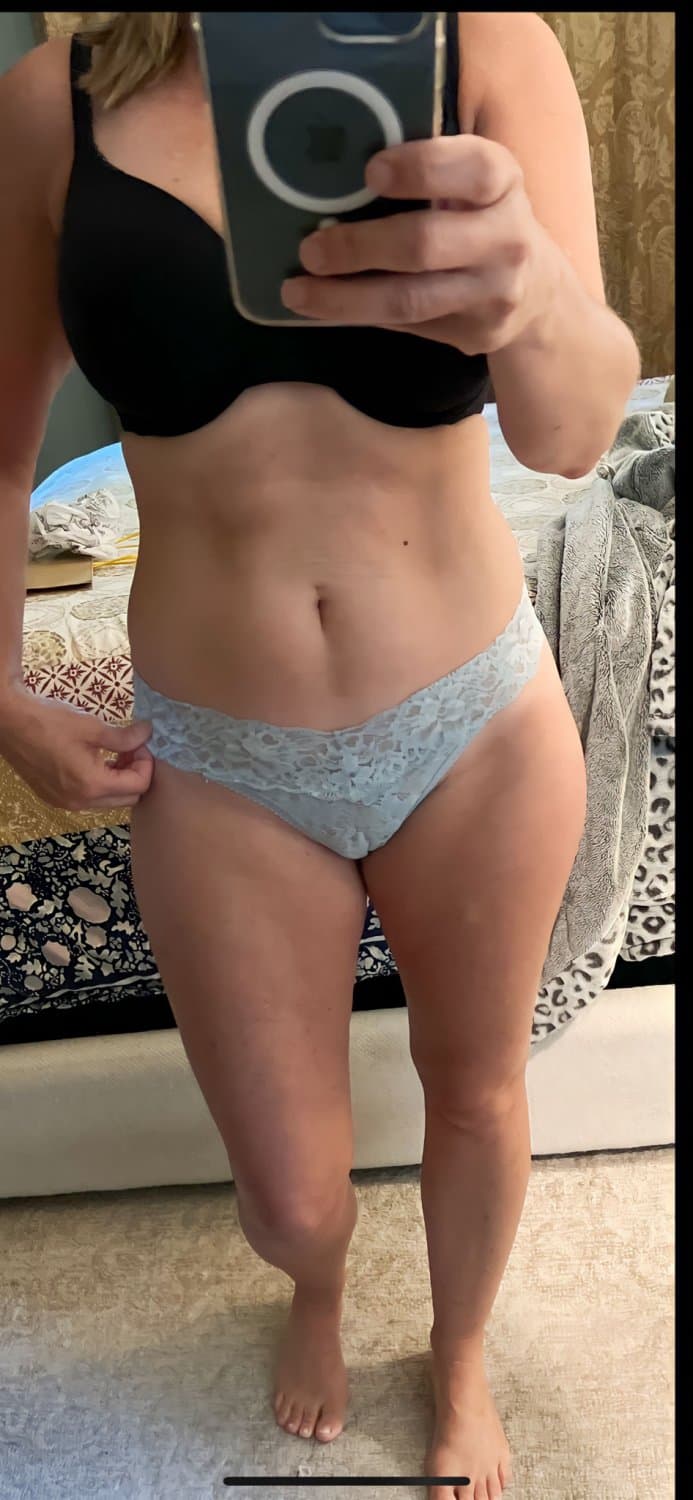 Tanja, regular mom by day, hogtied bondage slut by night.