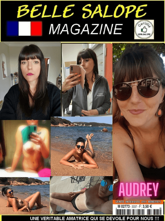 Audrey ma salope, commentez pour plus - Audrey my bitch, comment for more