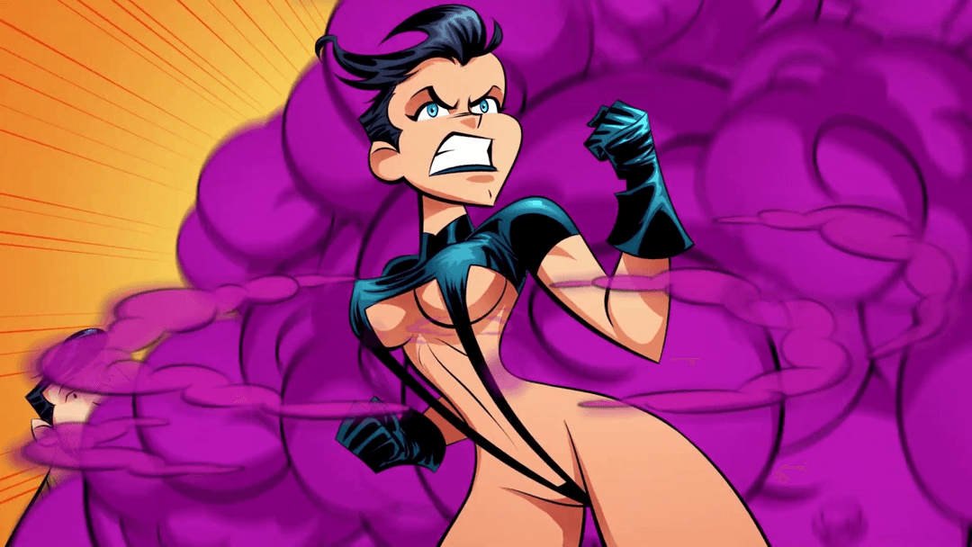 [YouTube] Superhero deals with aliens