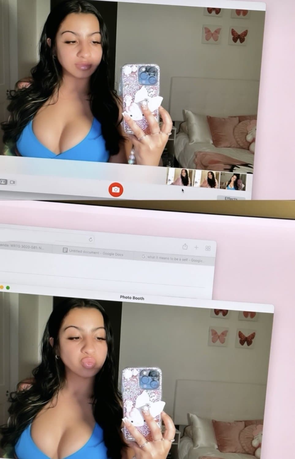 travis hunters gf leanna lenae is a baddie?