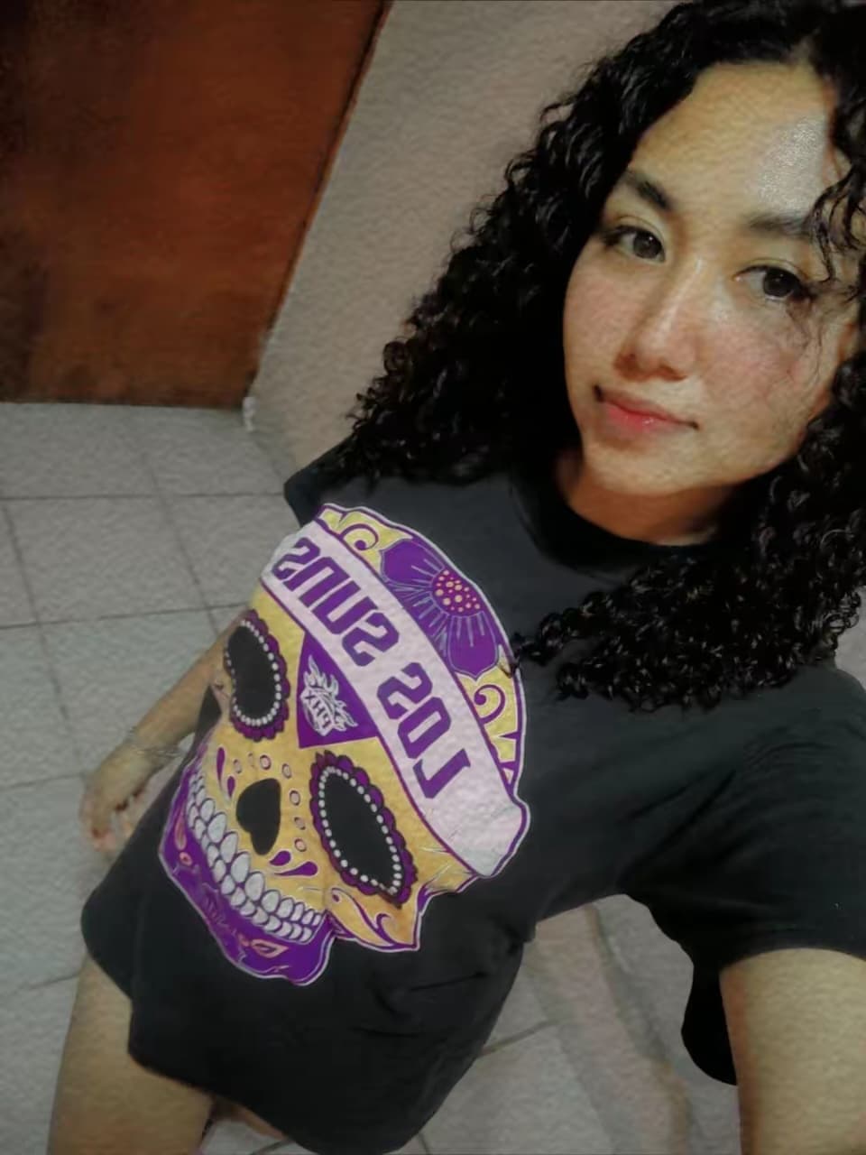 Perrita morena culona filtrada y exhibida