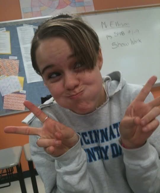 Kayla in HS vs Kayla now