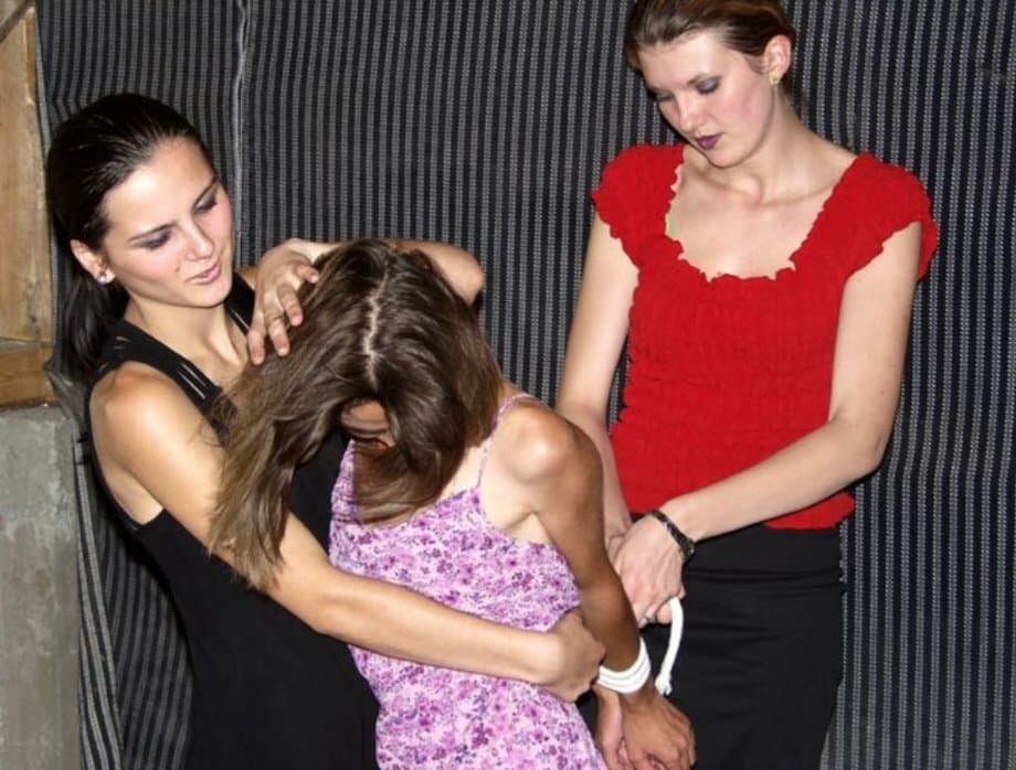 SLAVE GIRL "CARA THE CUNT"IN BONDAGE!