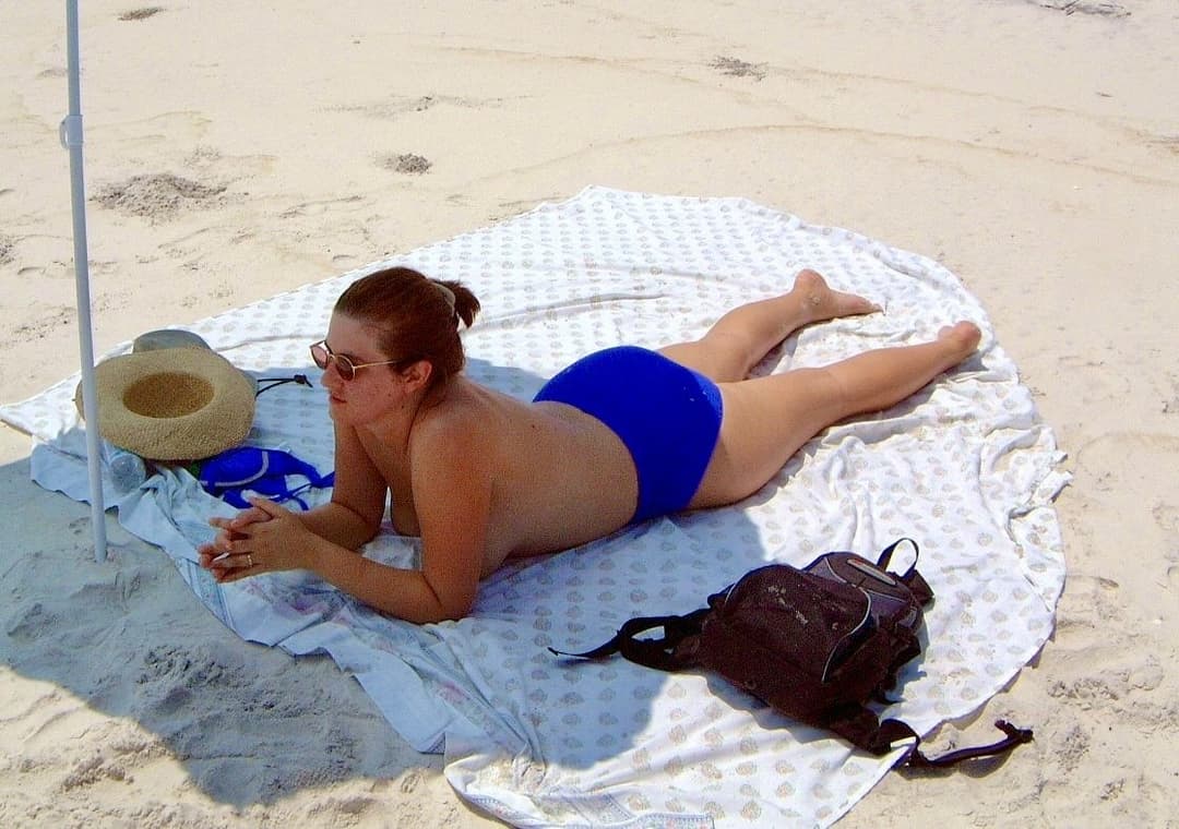 Jill from Iowa Nude on Ship Island