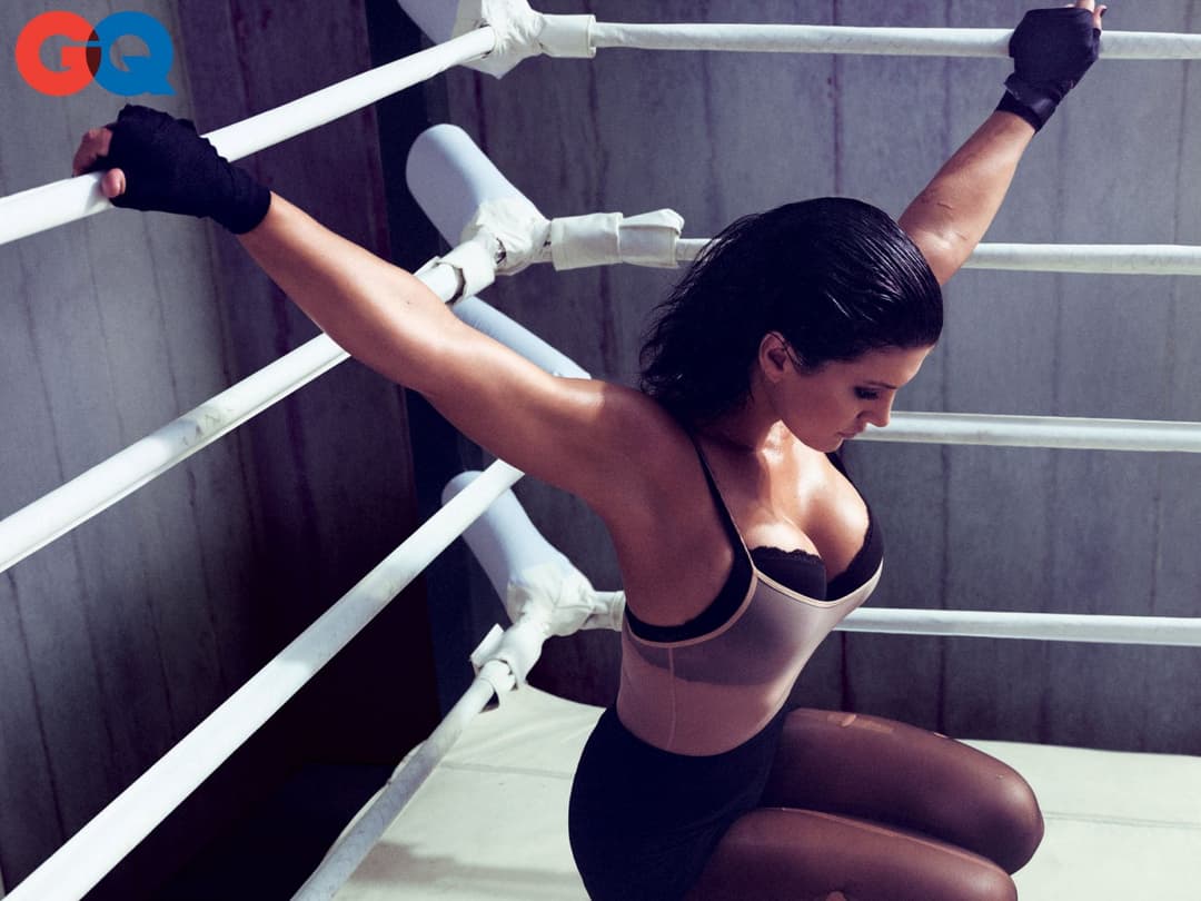 Gina carano: the real life muscle mommy.