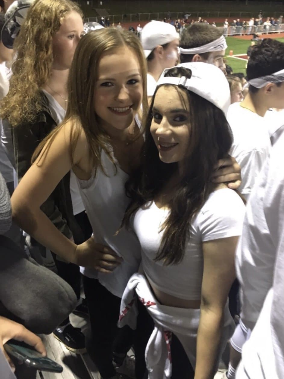 Click to view full size Pale teen shows her soft perky tits