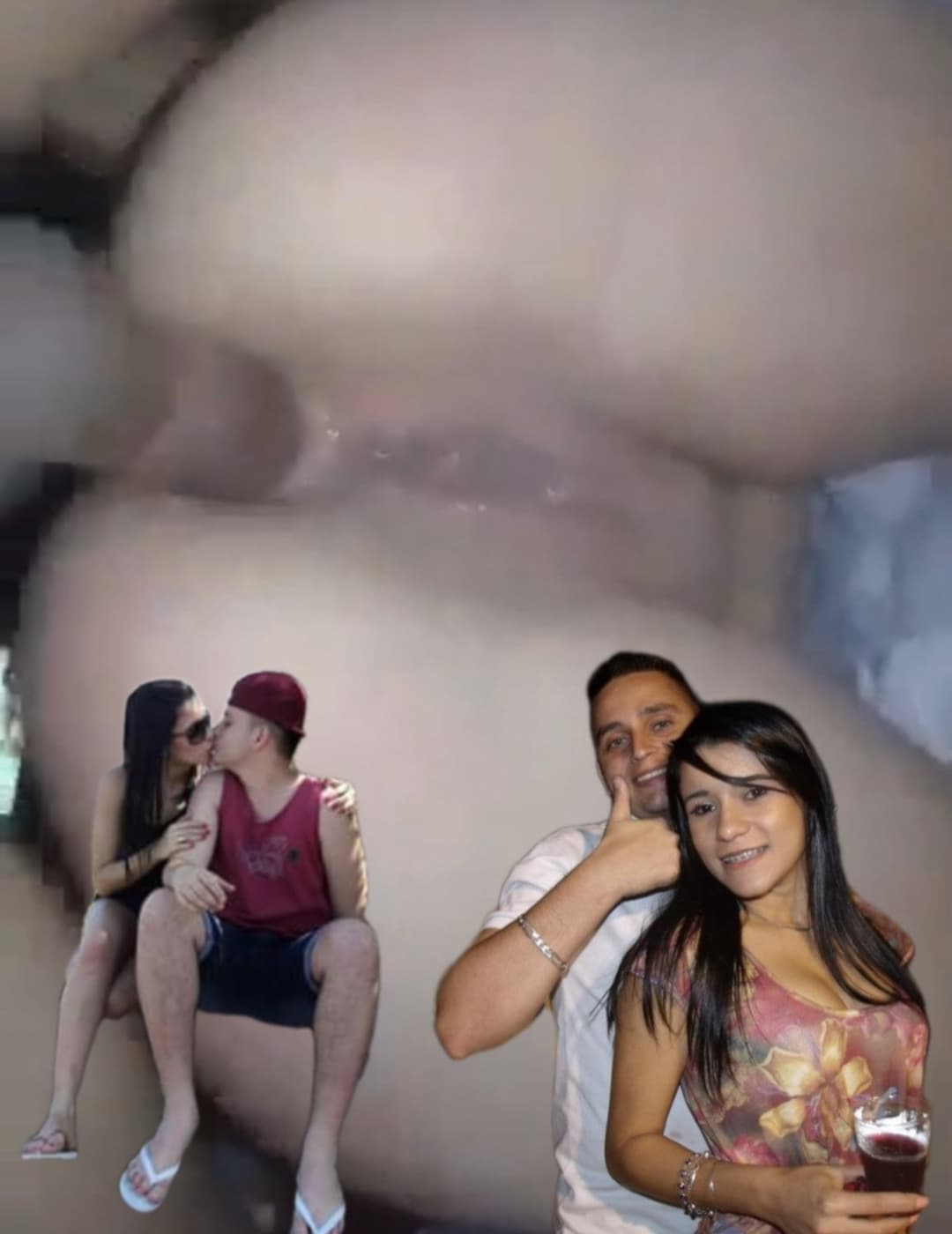 Saiu de casa só pra dar o cu pros amigos do namorado