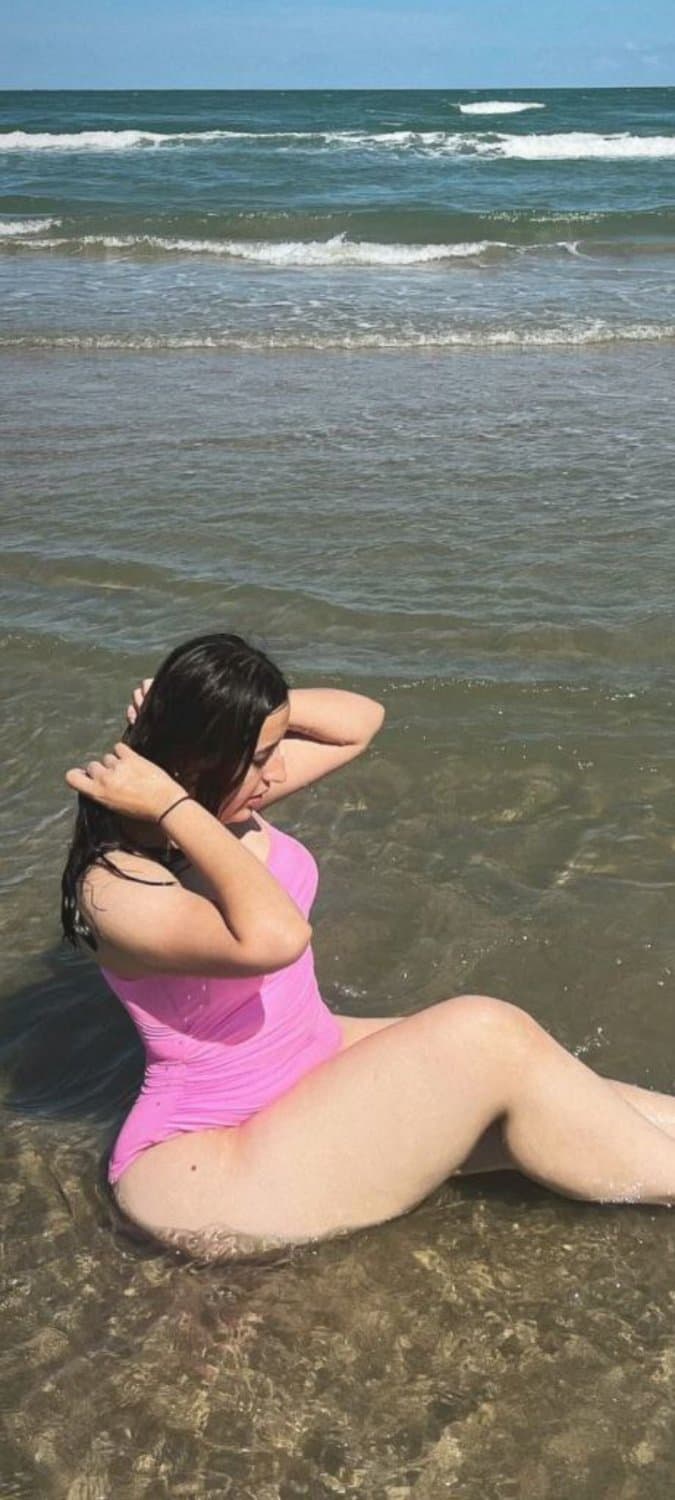 Una chica sexy y buen cuerpo