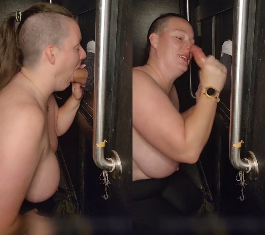 Cum Reward For Gloryhole Slut | blowjob glory hole stranger cumshot adult theatre theater