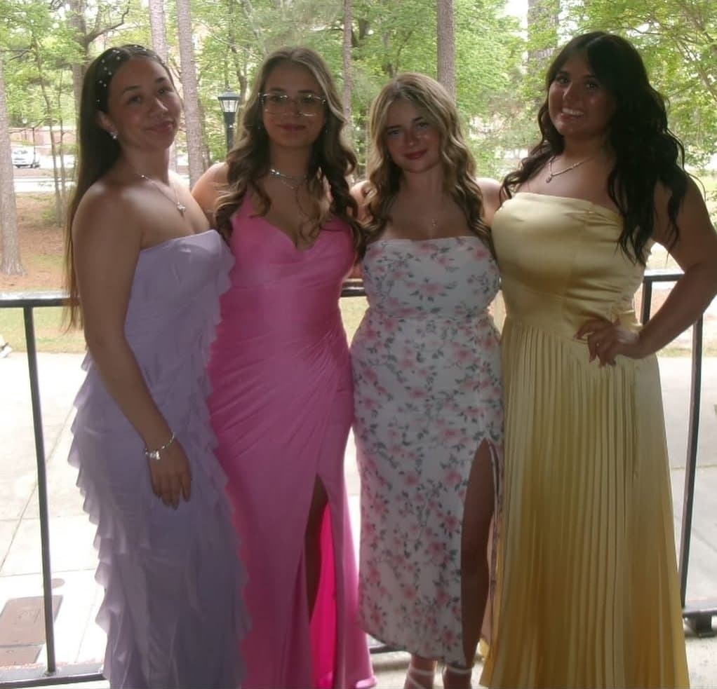 Whos dress is getting ripped off