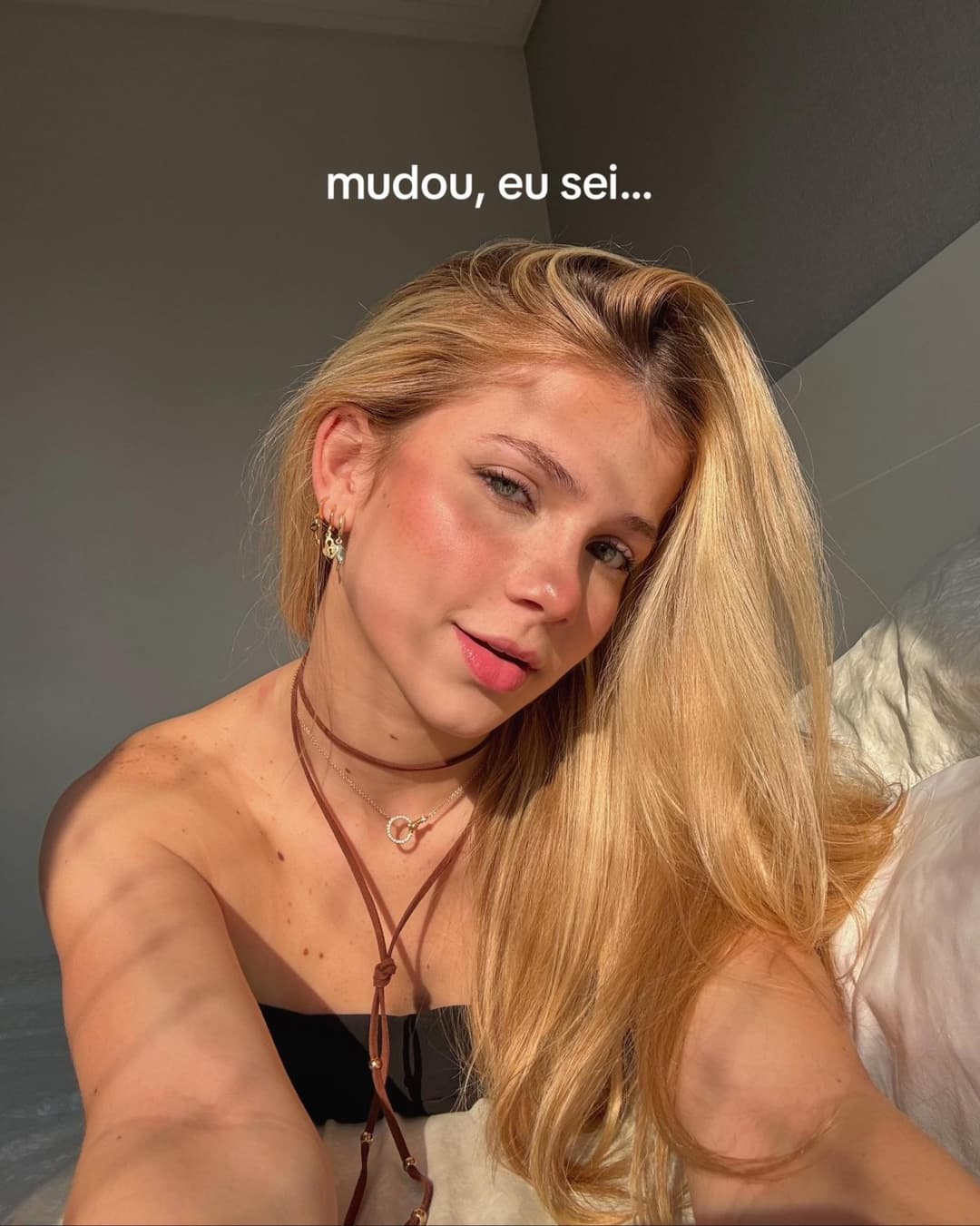 Face lindo da Lana , muito fofa...Lana Negrini linda loira , tao gostosa !!!