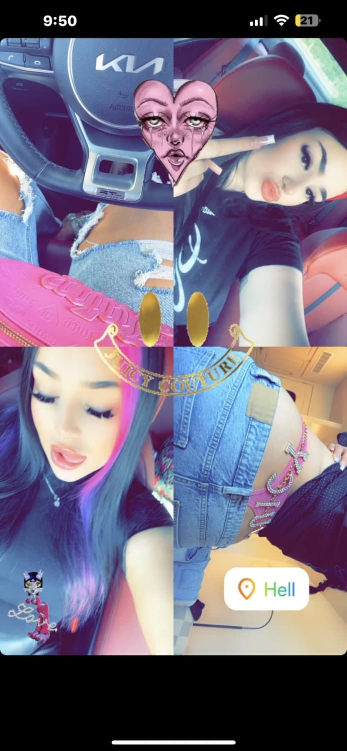 Goth Bimbo Teenager Mercedes