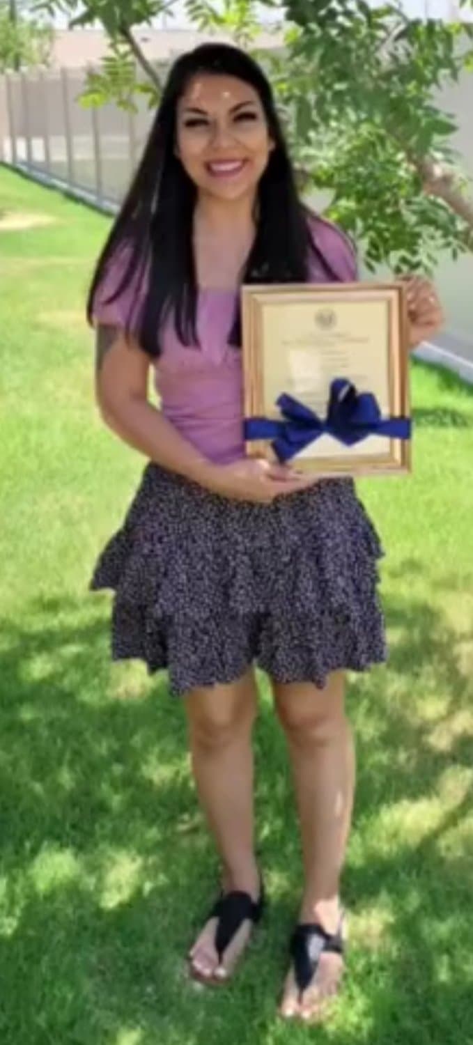 Sexy TikTok Latina loves to show her feet and body, please feel free to use her for AI porn.