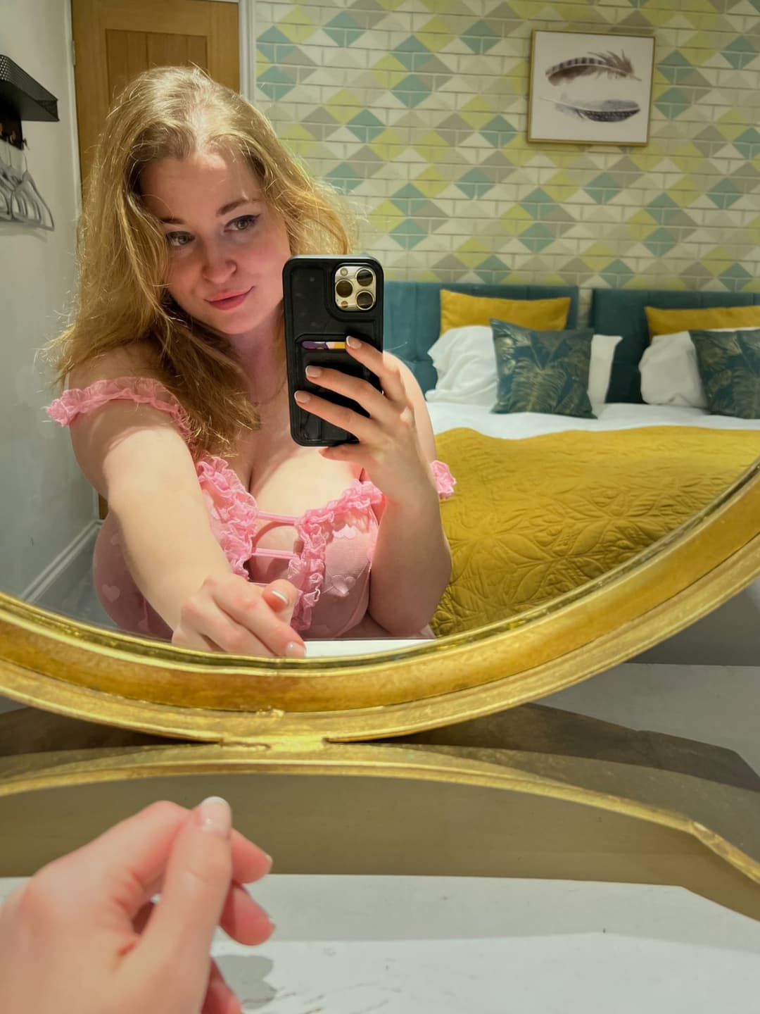 POV you catch me topless in my backyard.