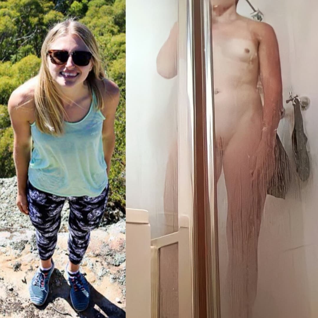 Ashleigh Church slut showering