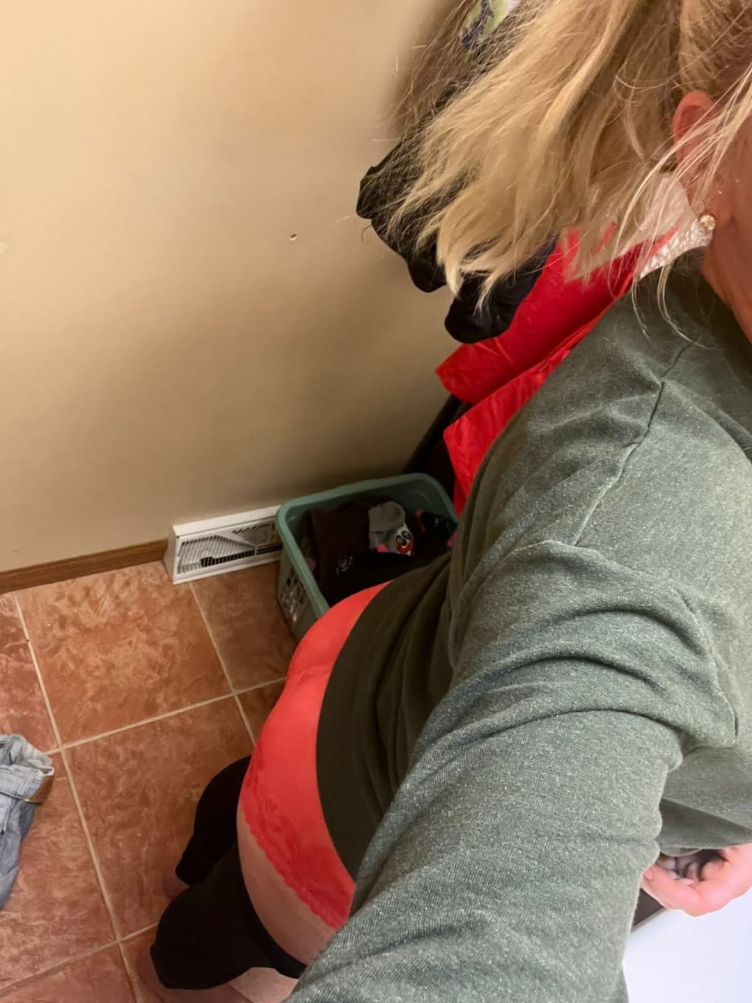 Hot wife loves showing her panties pussy crotch legs feet ass and wedding ring