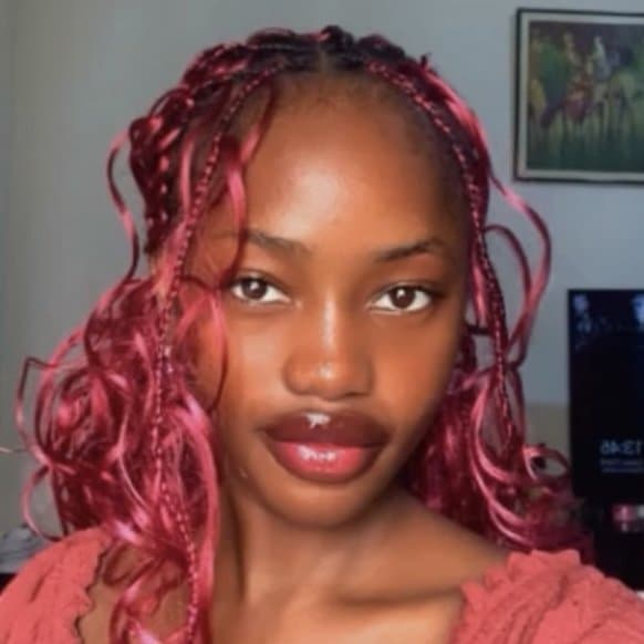 cute chick with dick sucking lips