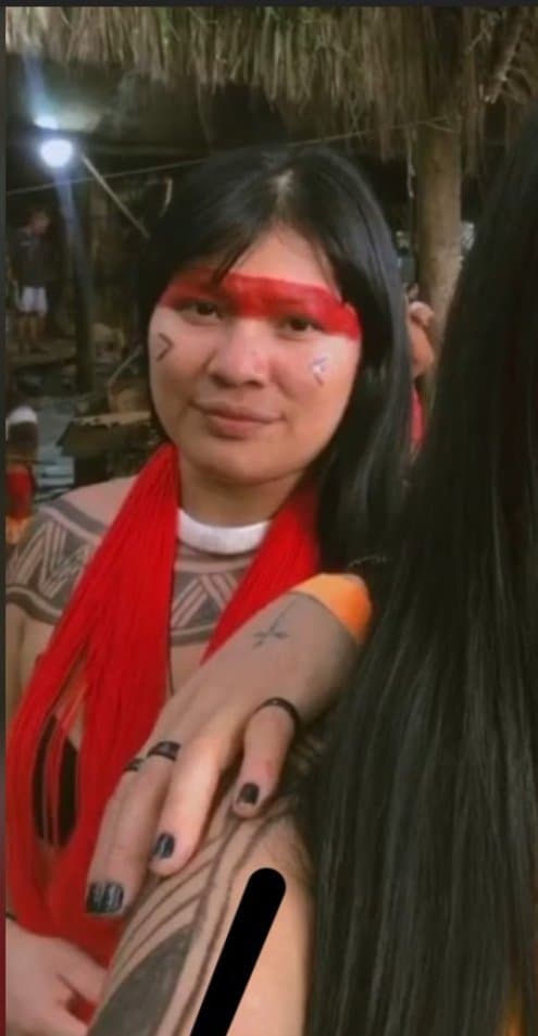 She is an Indigenous woman from the Amazon.