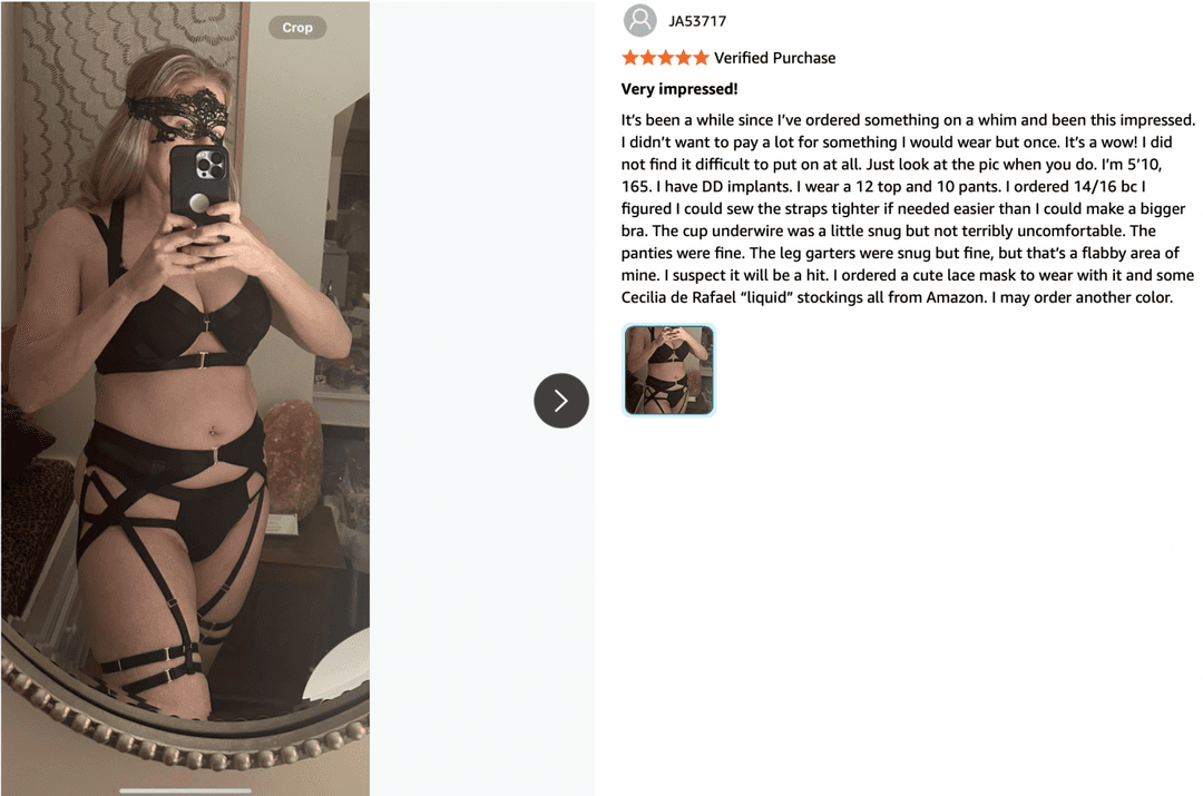 Amateur Amazon Lingerie Reviews Vol. 4
