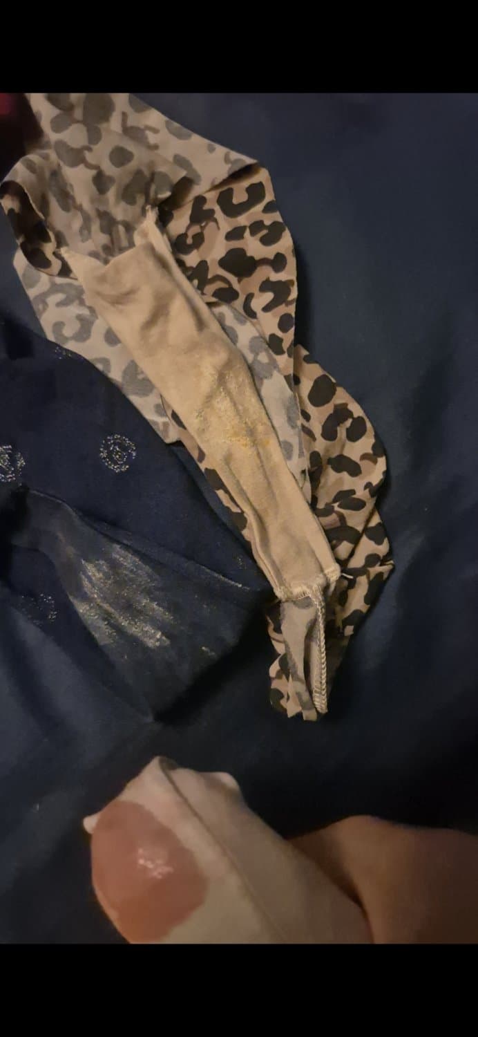 Gay slut is addicted to dirty panties and sucking dick