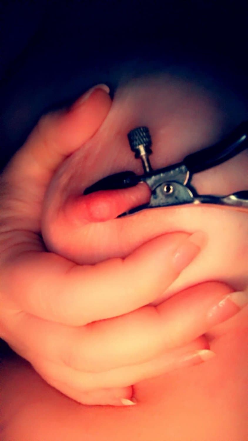 Michelle South Carolina slut and her rosebud toy