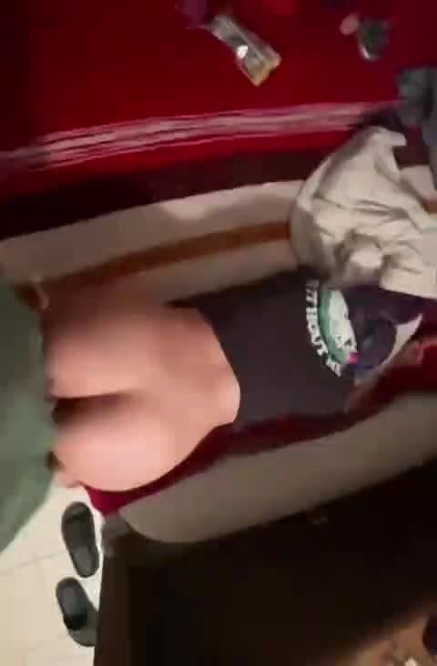 Morra mexicana Novia con culote Rico cojiendo de perrito gimiendo deliciosa mientras le dan verga