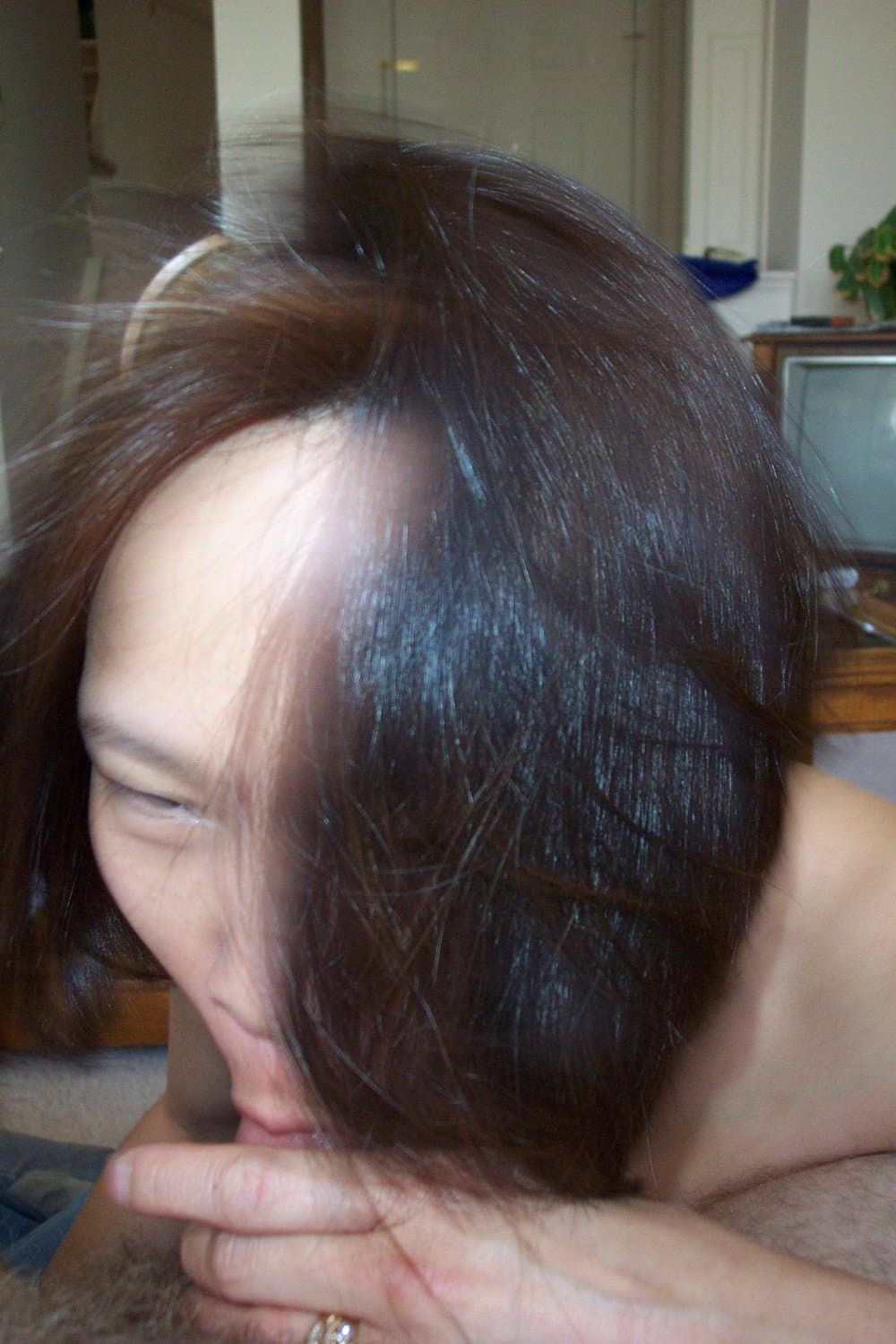 Asian Wife Sucking Cock and Facial as requested