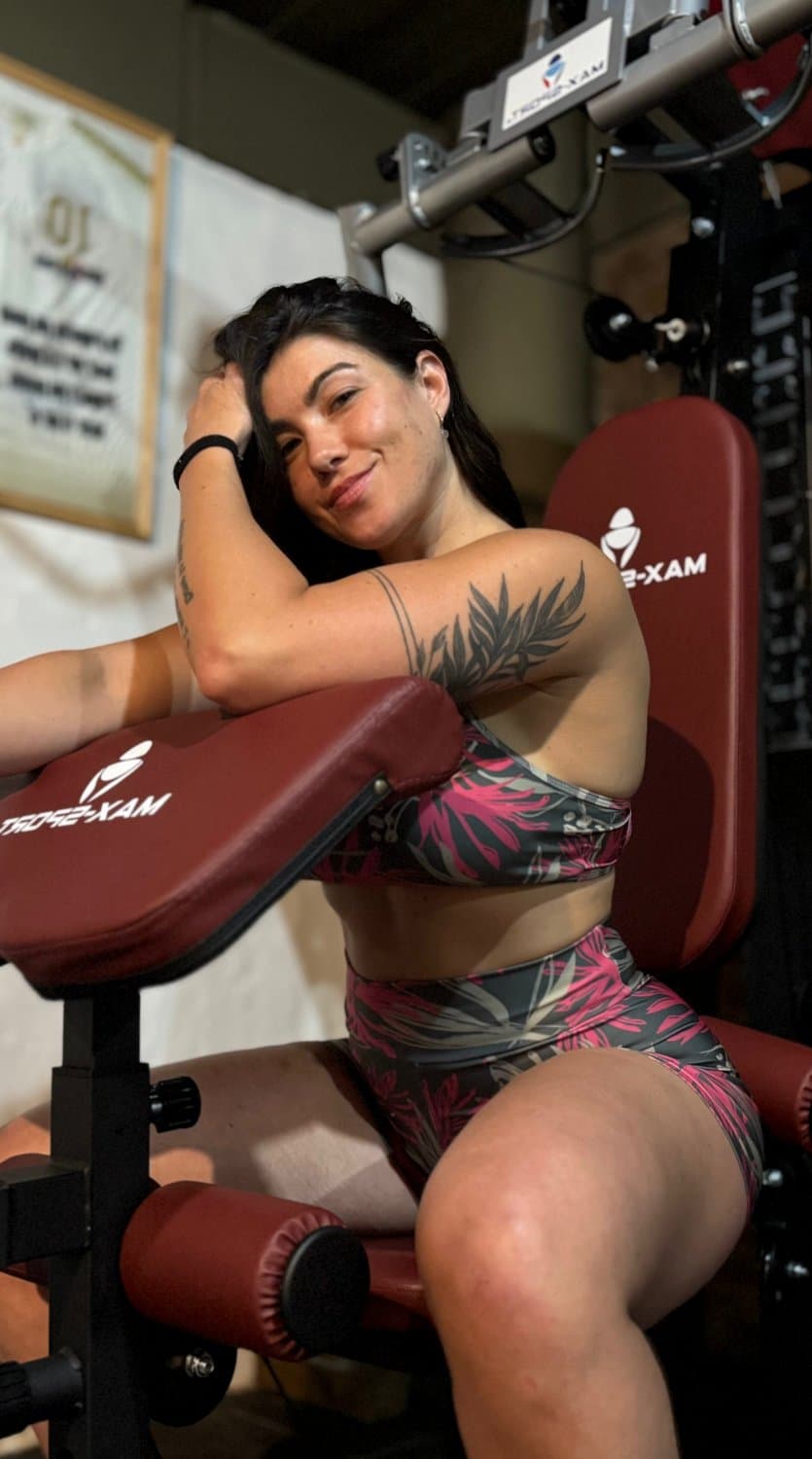 Luckily I wear short for the gym but I definitely do not wear underwear