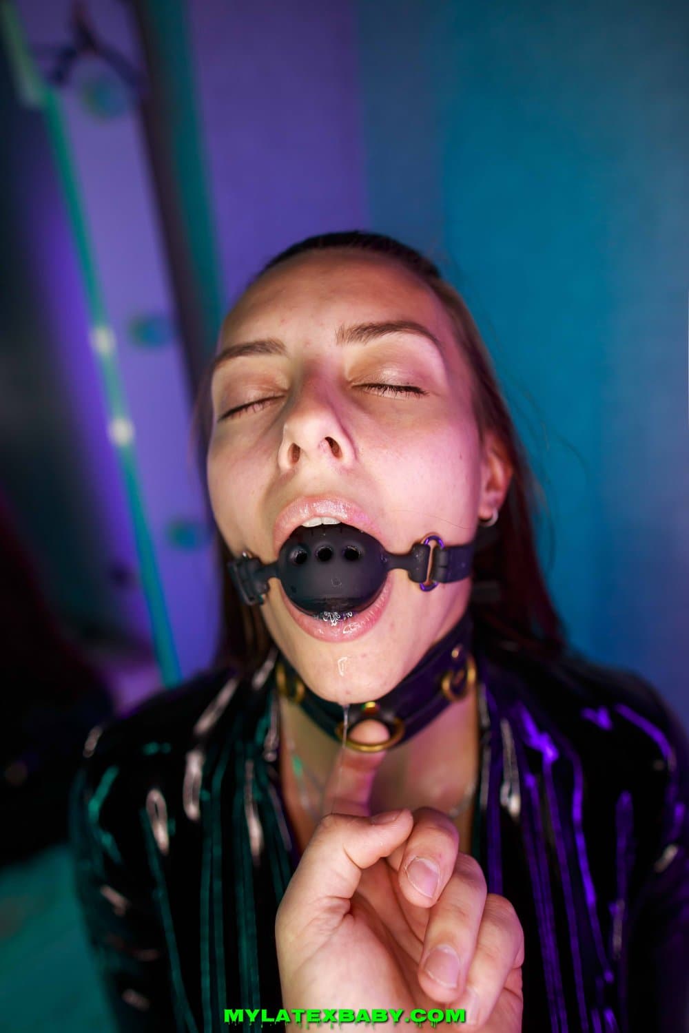 PVC Slave with gagball