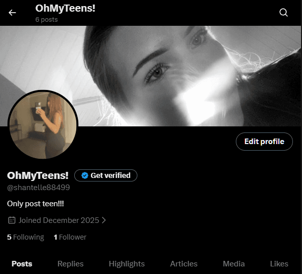 Go check my twitter out (OhMyTeens!), gonna post teens there. know yall gonna love it