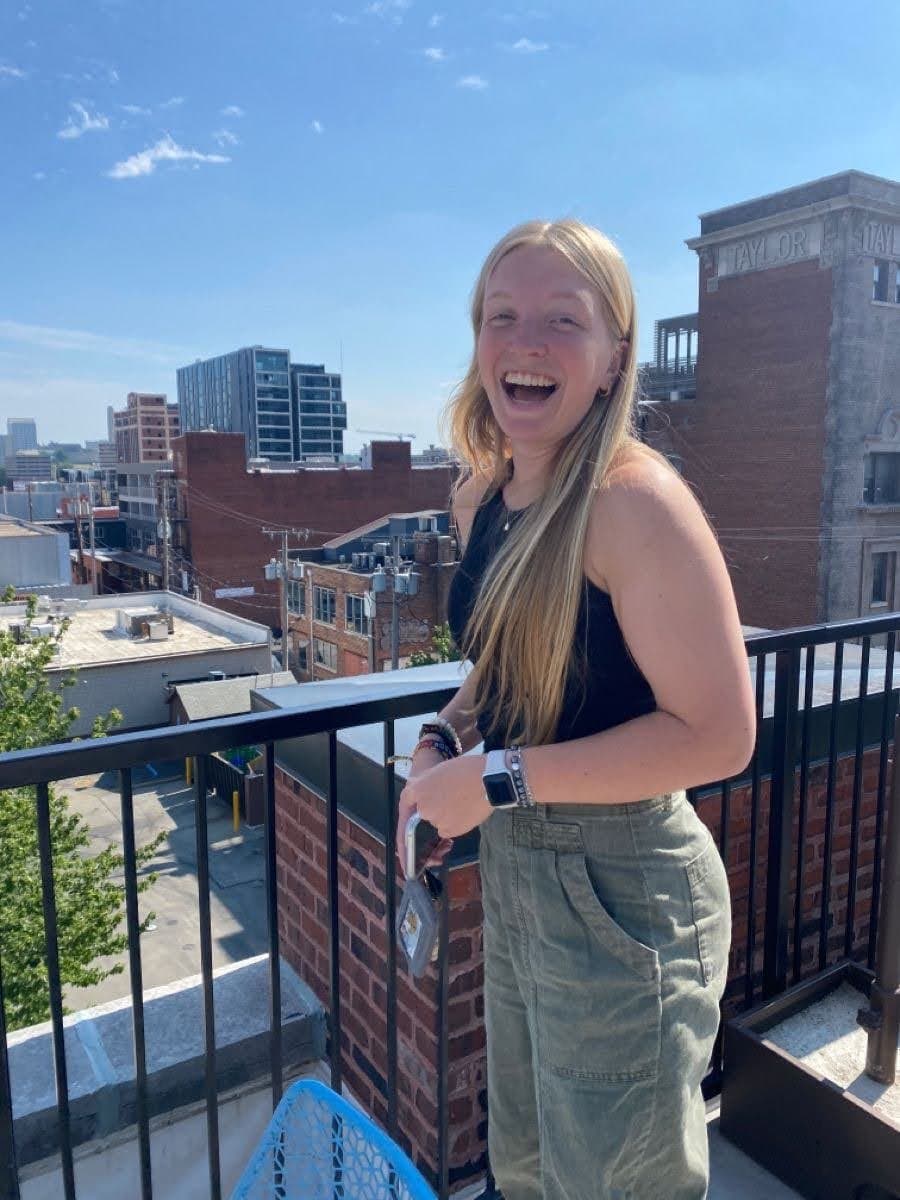 Sexy pale blonde Grace