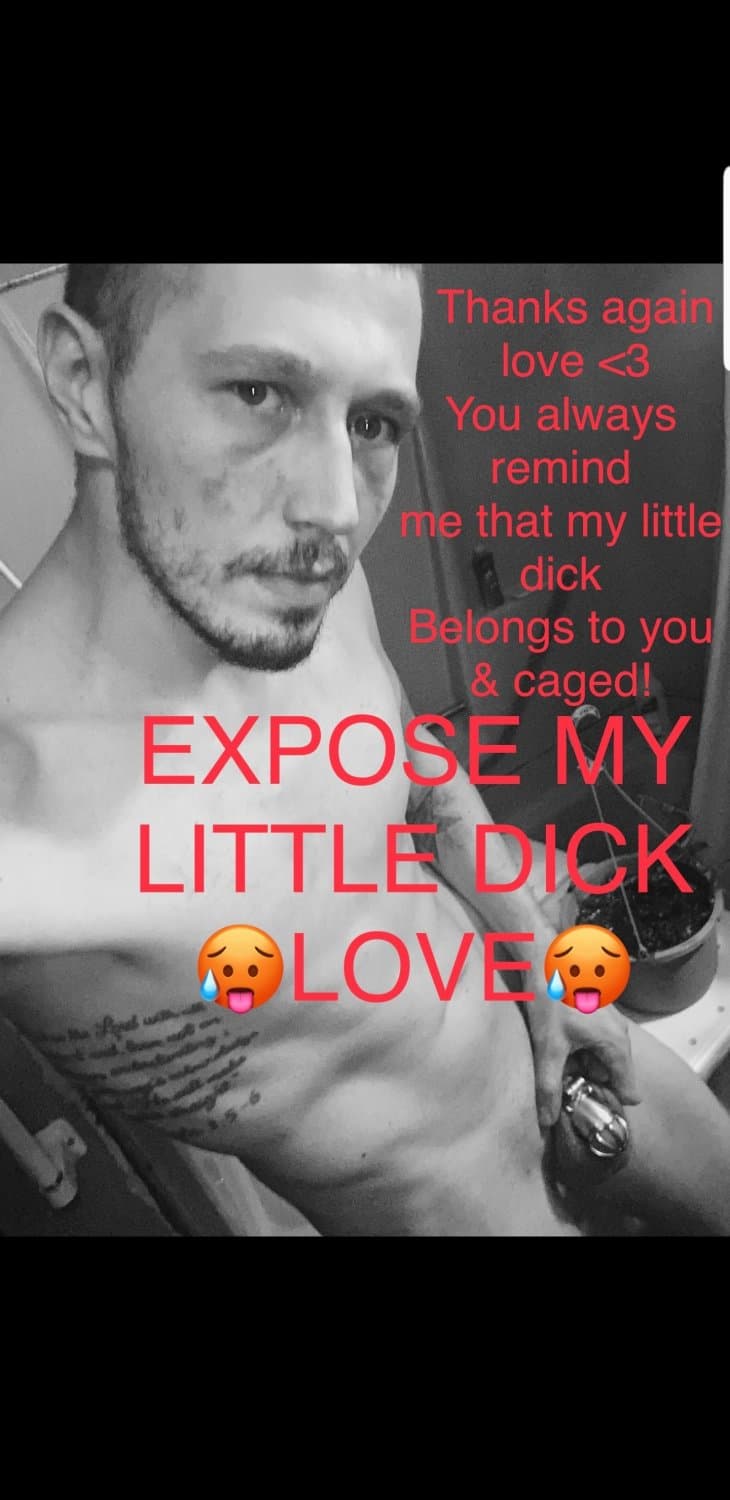 Joshua Boxell caged little dick